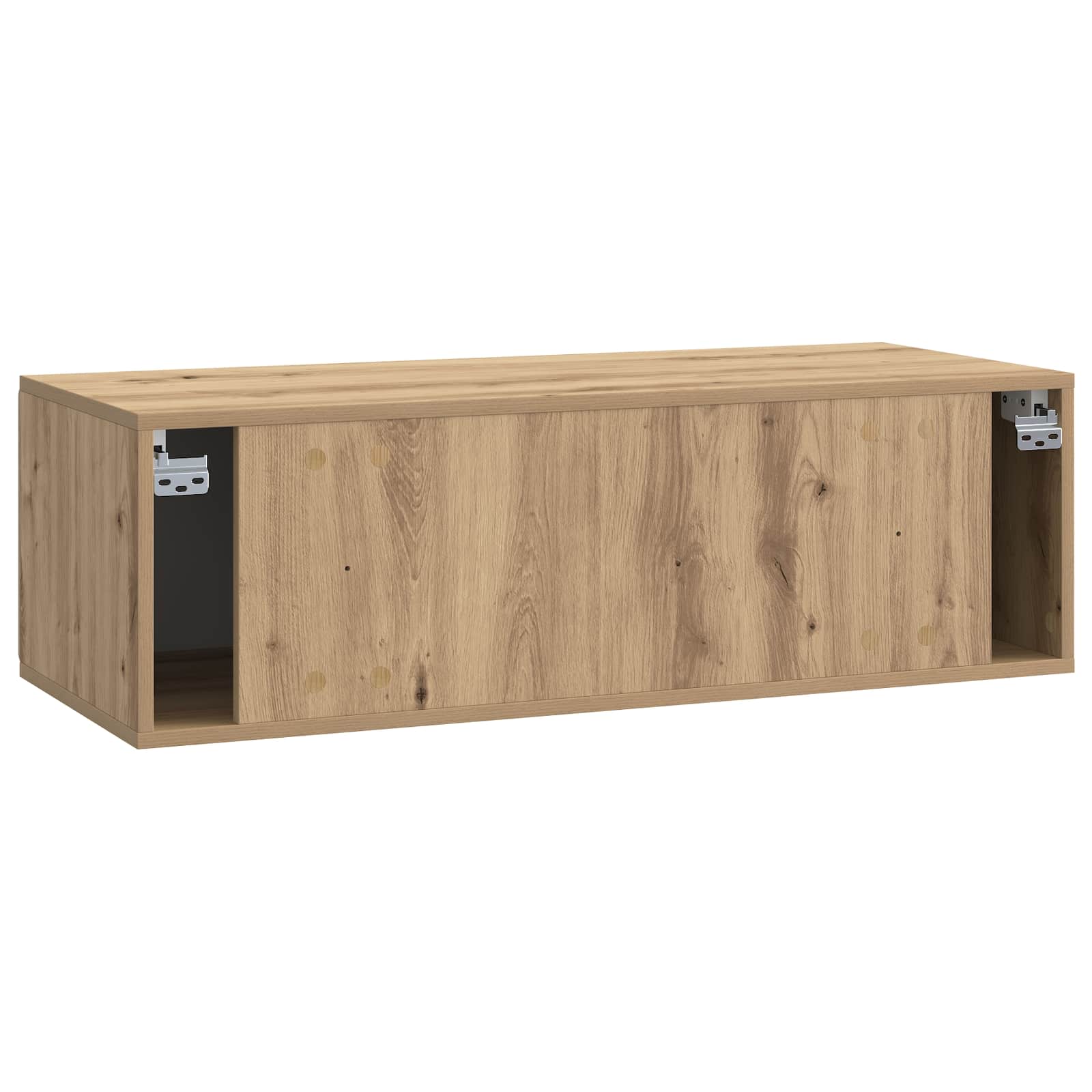 Wandmontierter TV-Schrank Artisan-Eiche 98 x 41 x 30 cm