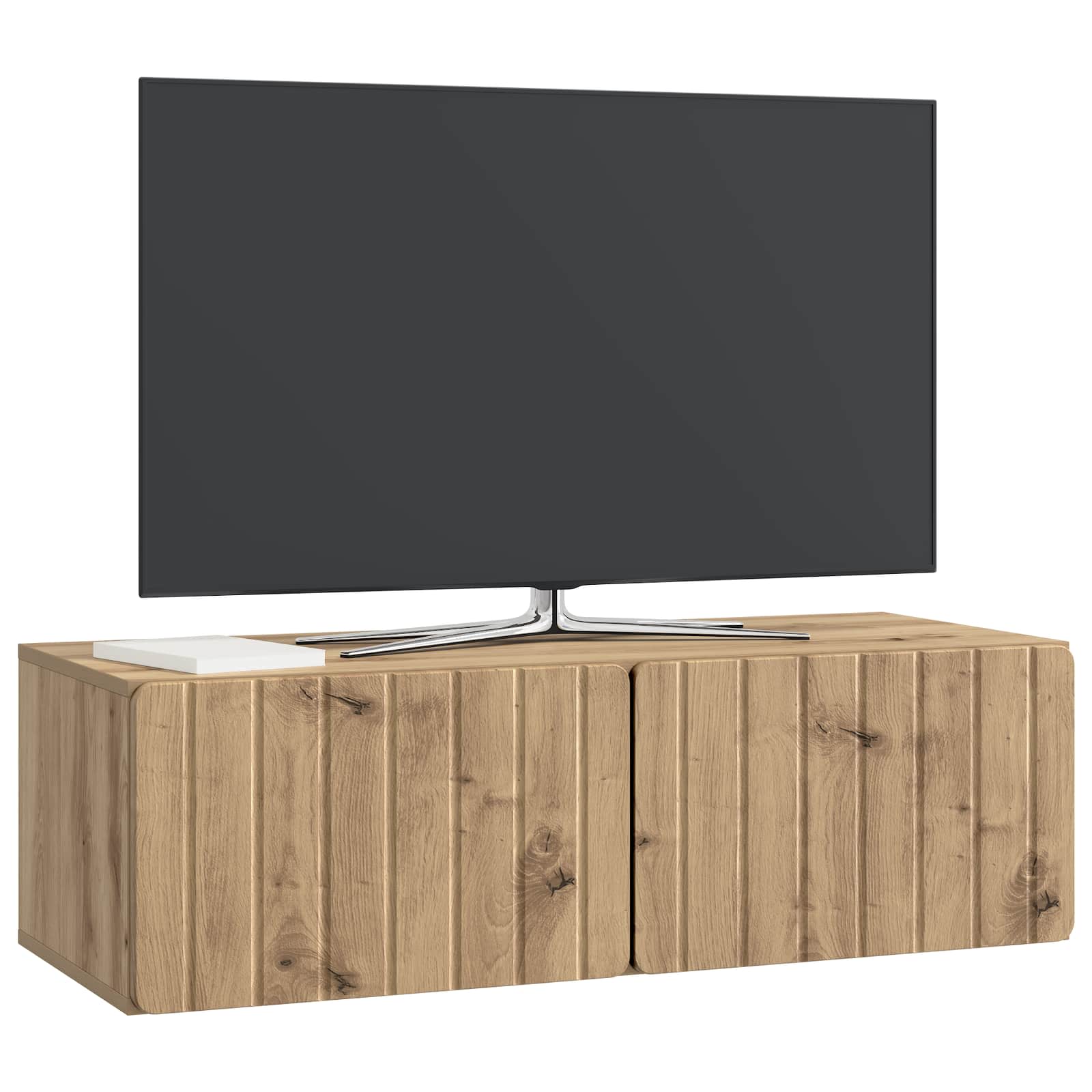 Wandmontierter TV-Schrank Artisan-Eiche 98 x 41 x 30 cm