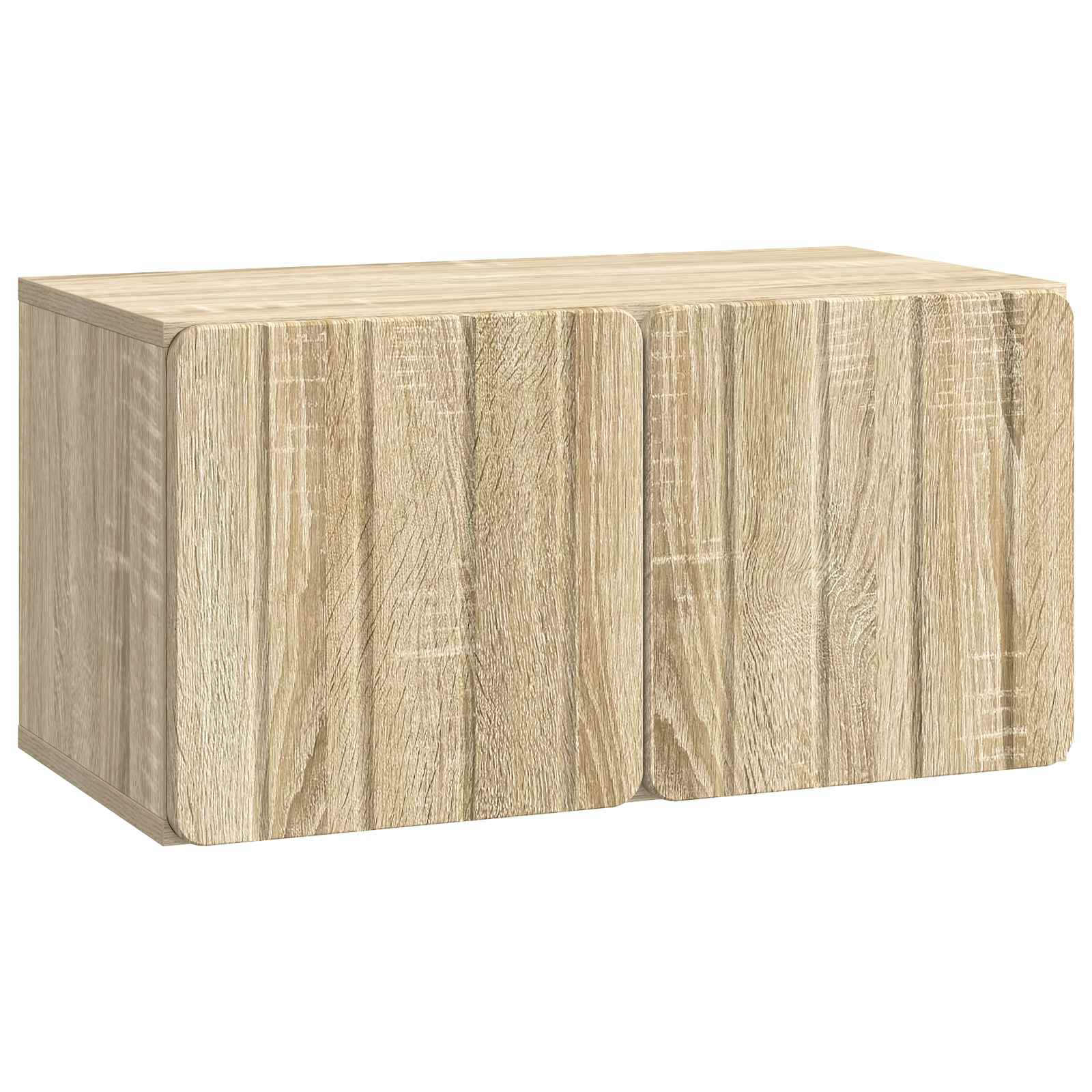 Wandmontierter TV-Schrank Sonoma-Eiche 59,5 x 31 x 30 cm