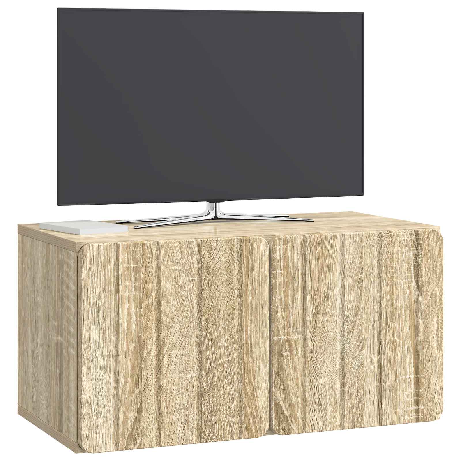 Wandmontierter TV-Schrank Sonoma-Eiche 59,5 x 31 x 30 cm