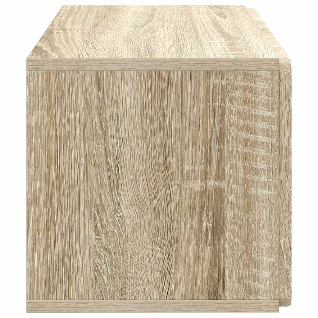 Wandmontierter TV-Schrank Sonoma-Eiche 59,5 x 31 x 30 cm
