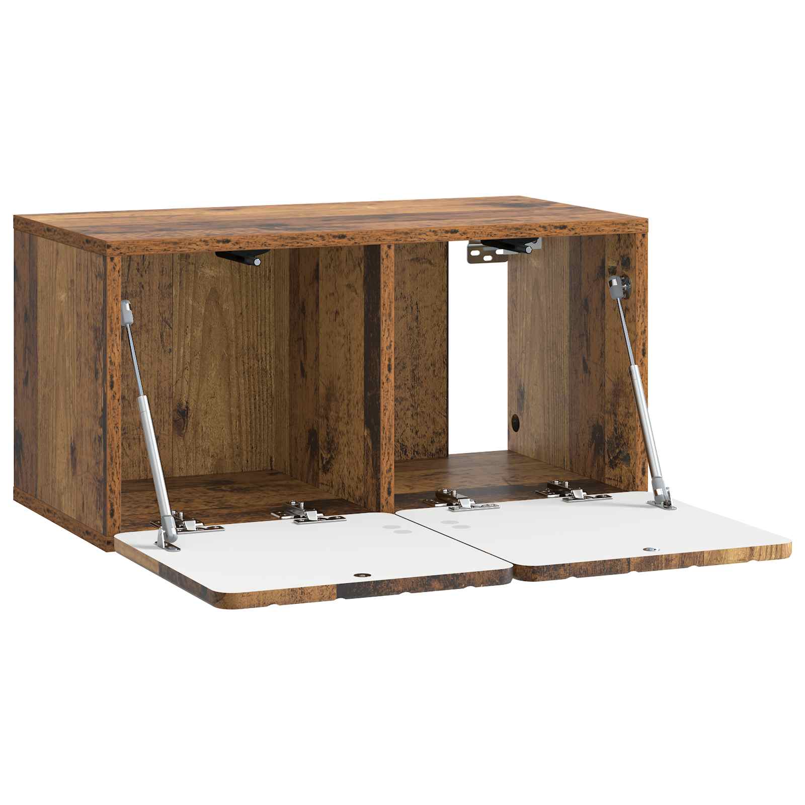 Wandmontierter TV-Schrank Altholz 59,5 x 31 x 30 cm