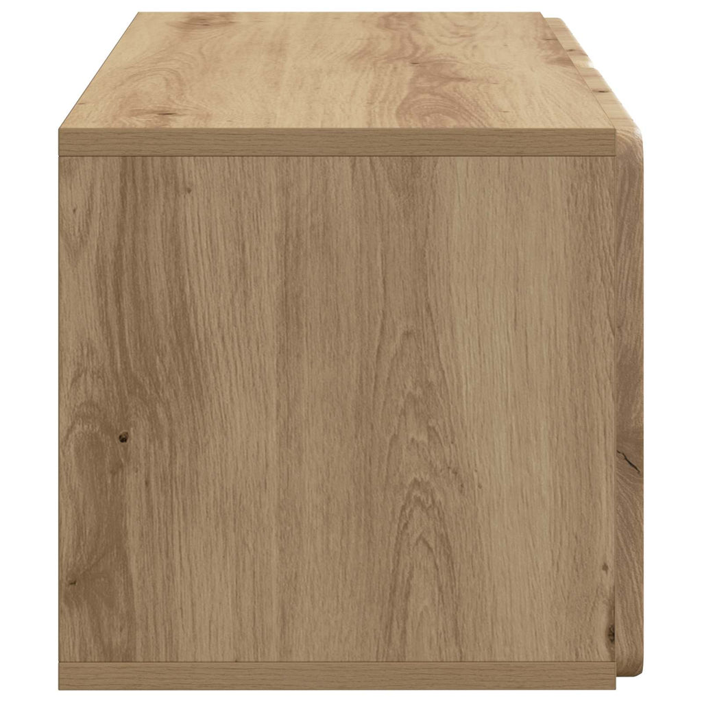 Wandmontierter TV-Schrank Artisan-Eiche 59,5 x 31 x 30 cm