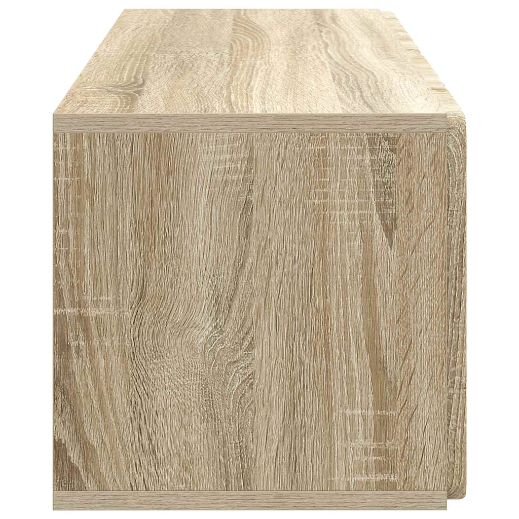 Wandmontierter TV-Schrank Sonoma-Eiche 78,5 x 31 x 30 cm