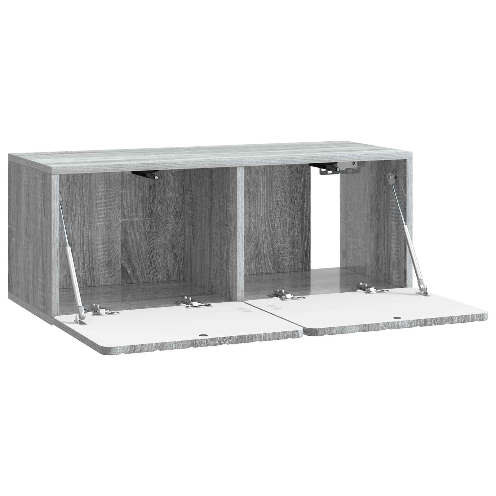 Wandmontierter TV-Schrank Graues Sonoma 78,5 x 31 x 30 cm