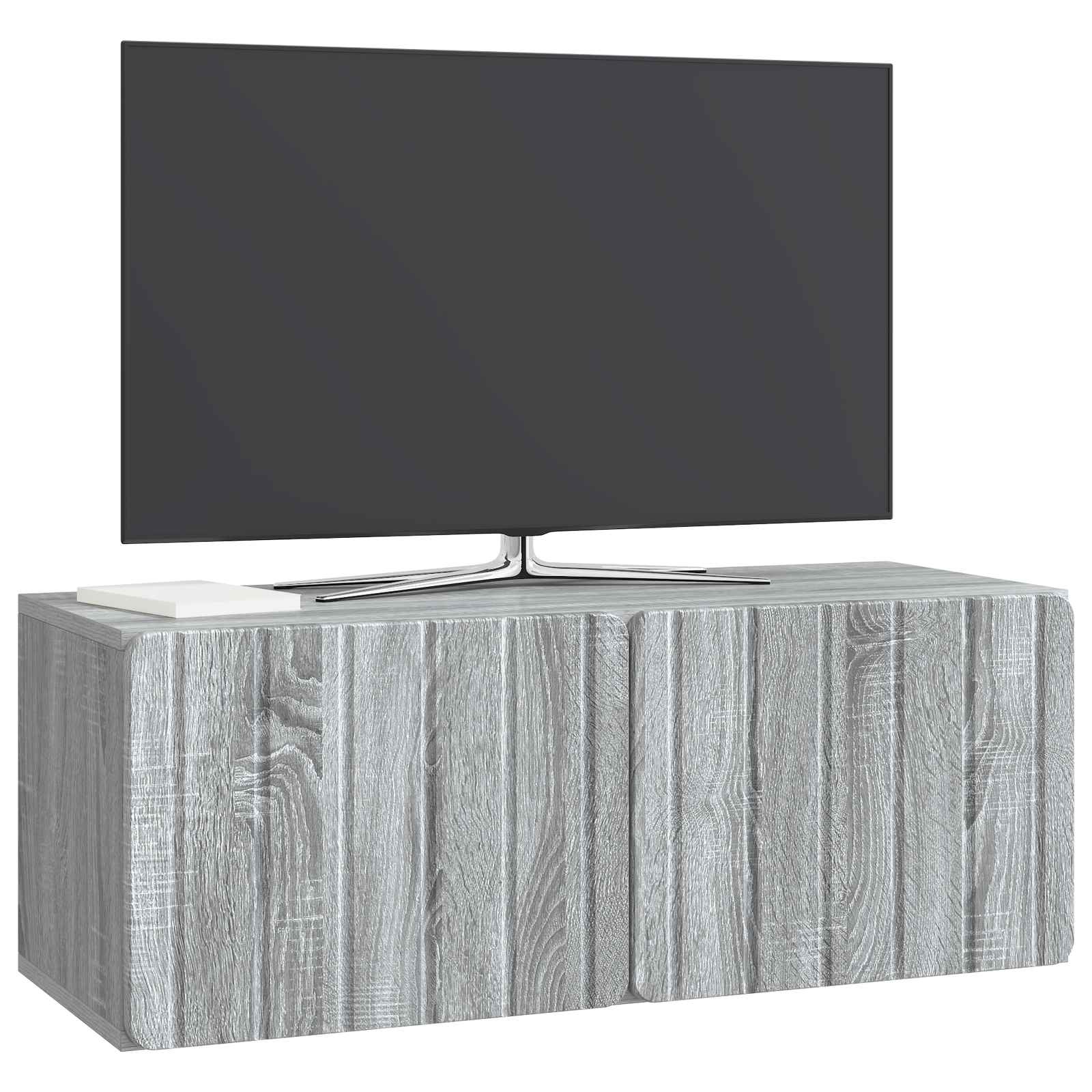 Wandmontierter TV-Schrank Graues Sonoma 78,5 x 31 x 30 cm