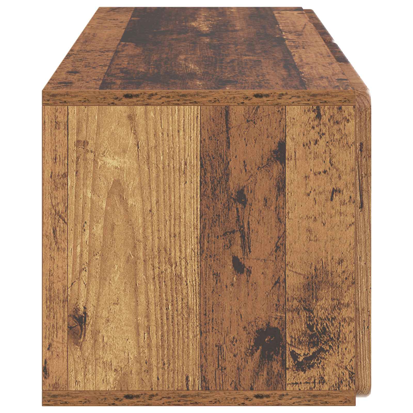 Wandmontierter TV-Schrank Altholz 78,5 x 31 x 30 cm