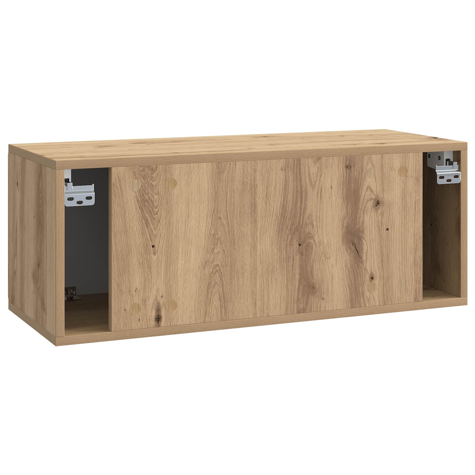 Wandmontierter TV-Schrank Artisan-Eiche 78,5 x 31 x 30 cm