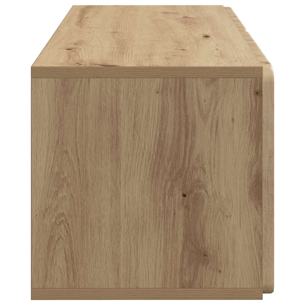 Wandmontierter TV-Schrank Artisan-Eiche 78,5 x 31 x 30 cm