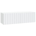 Wandmontierter TV-Schrank Weiß 98 x 31 x 30 cm Holzwerkstoff