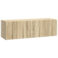 Wandmontierter TV-Schrank Sonoma-Eiche 98 x 31 x 30 cm