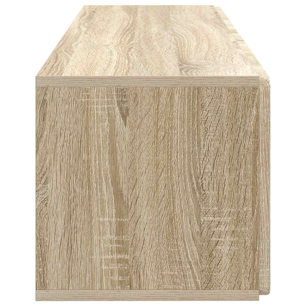 Wandmontierter TV-Schrank Sonoma-Eiche 98 x 31 x 30 cm