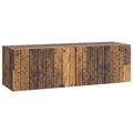 Wandmontierter TV-Schrank Altholz 98 x 31 x 30 cm Holzwerkstoff