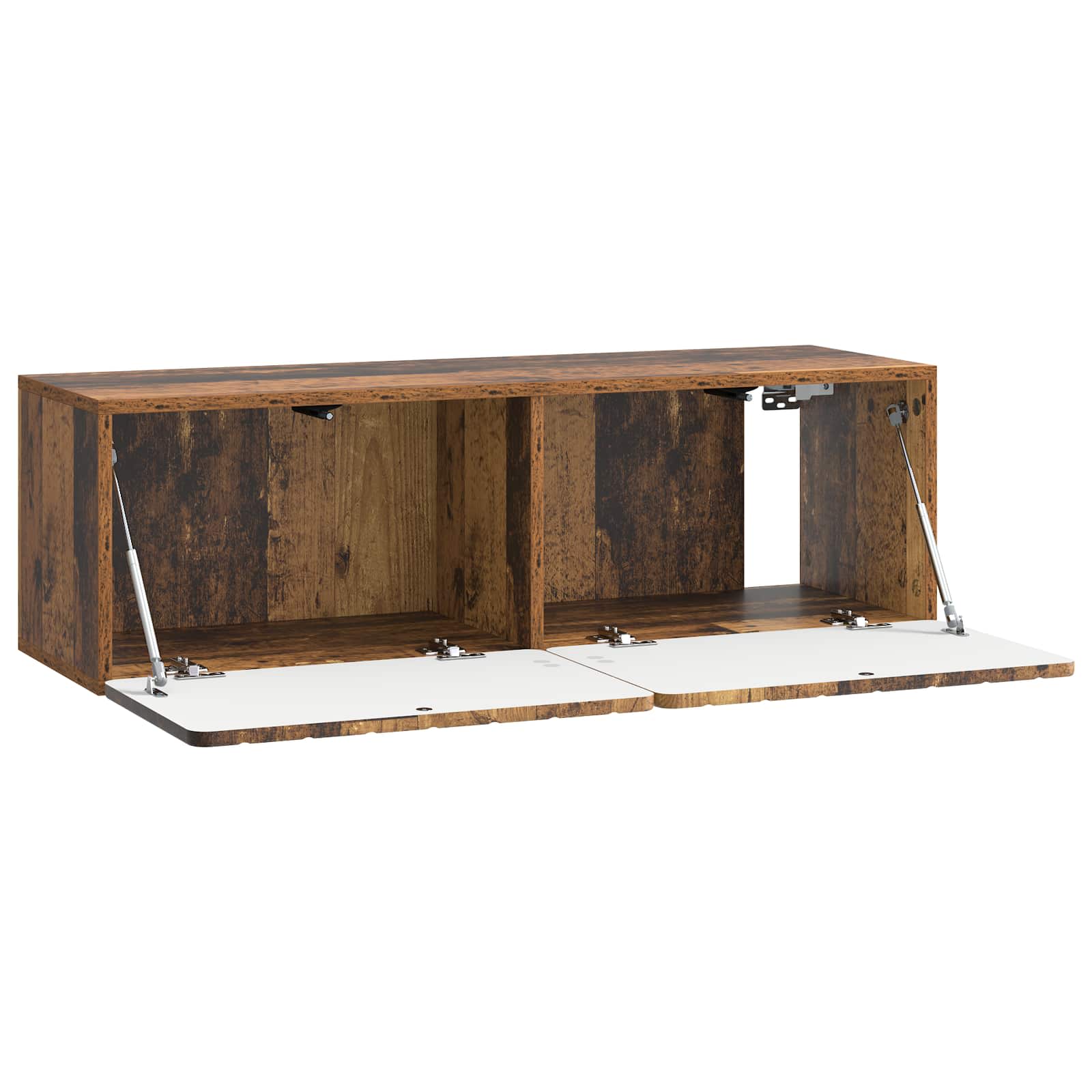 Wandmontierter TV-Schrank Altholz 98 x 31 x 30 cm Holzwerkstoff