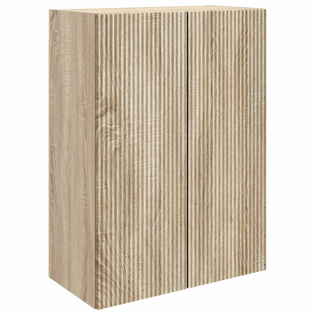 Wandschrank Sonoma-Eiche 66 x 34,5 x 90 cm Holzwerkstoff