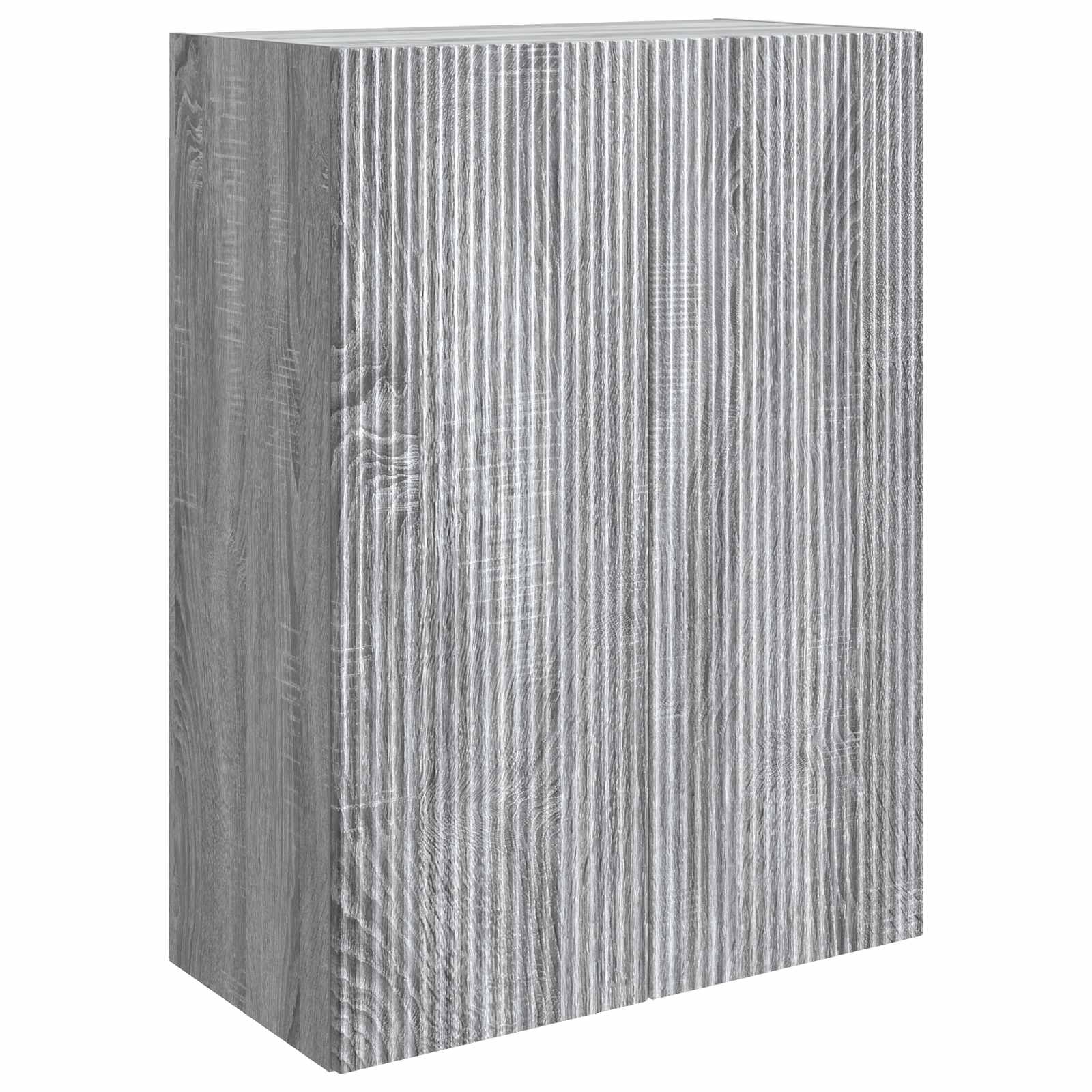 Wandschrank Grau Sonoma 66 x 34,5 x 90 cm Holzwerkstoff