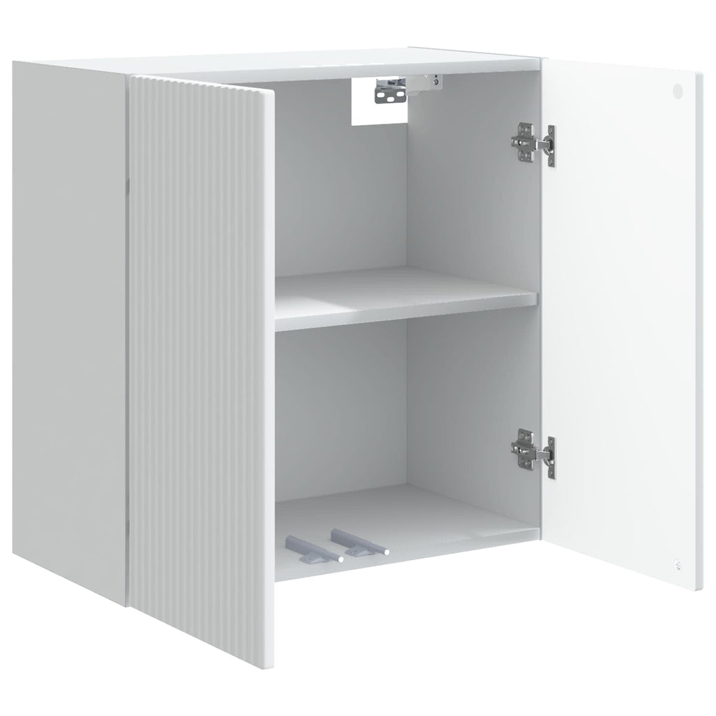 Wandschrank Weiß 59 x 31 x 60 cm Holzwerkstoff