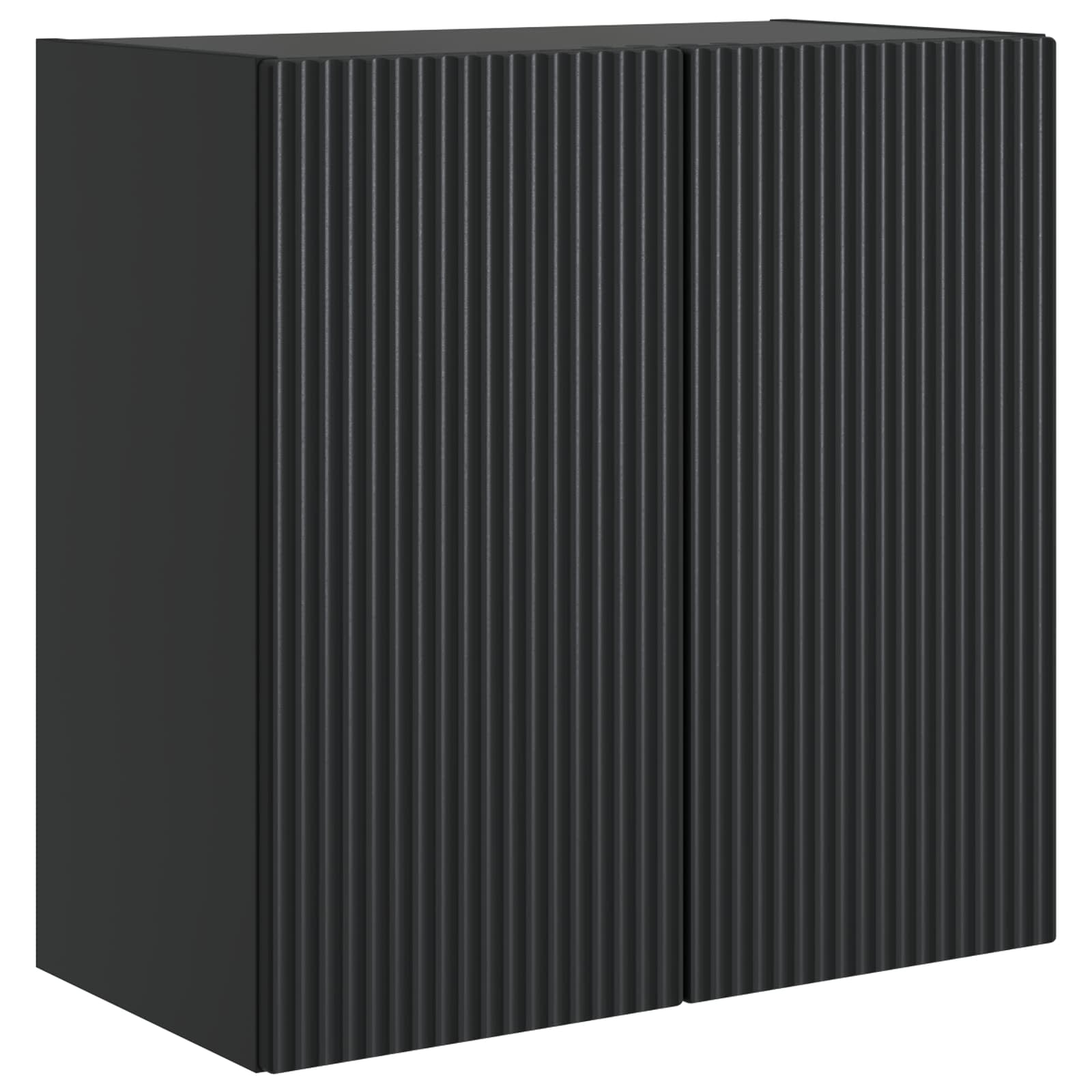 Wandschrank Schwarz 59 x 31 x 60 cm Holzwerkstoff