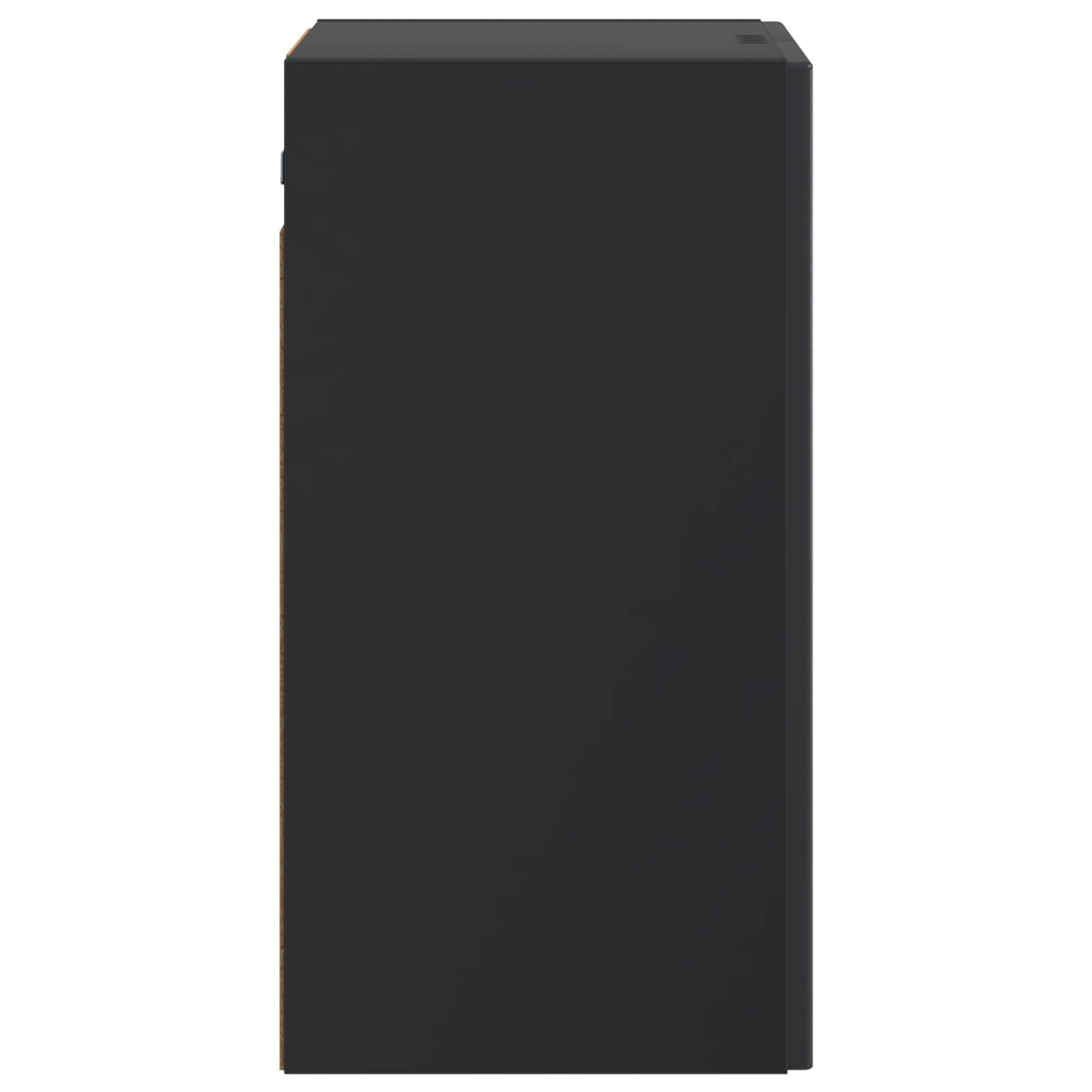 Wandschrank Schwarz 59 x 31 x 60 cm Holzwerkstoff
