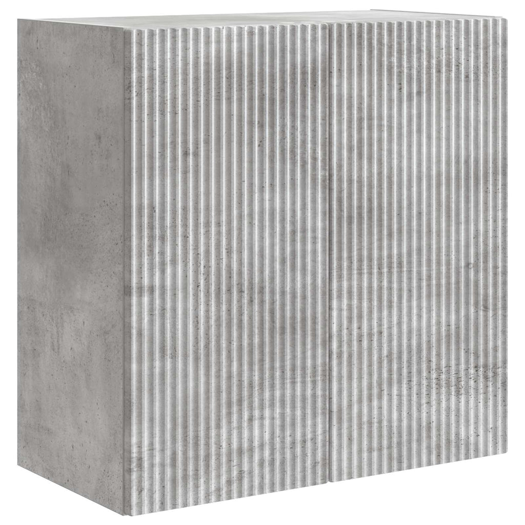 Wandschrank Betongrau 59 x 31 x 60 cm Holzwerkstoff