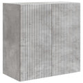 Wandschrank Betongrau 59 x 31 x 60 cm Holzwerkstoff