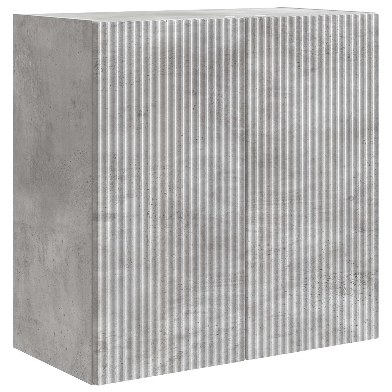 Wandschrank Betongrau 59 x 31 x 60 cm Holzwerkstoff