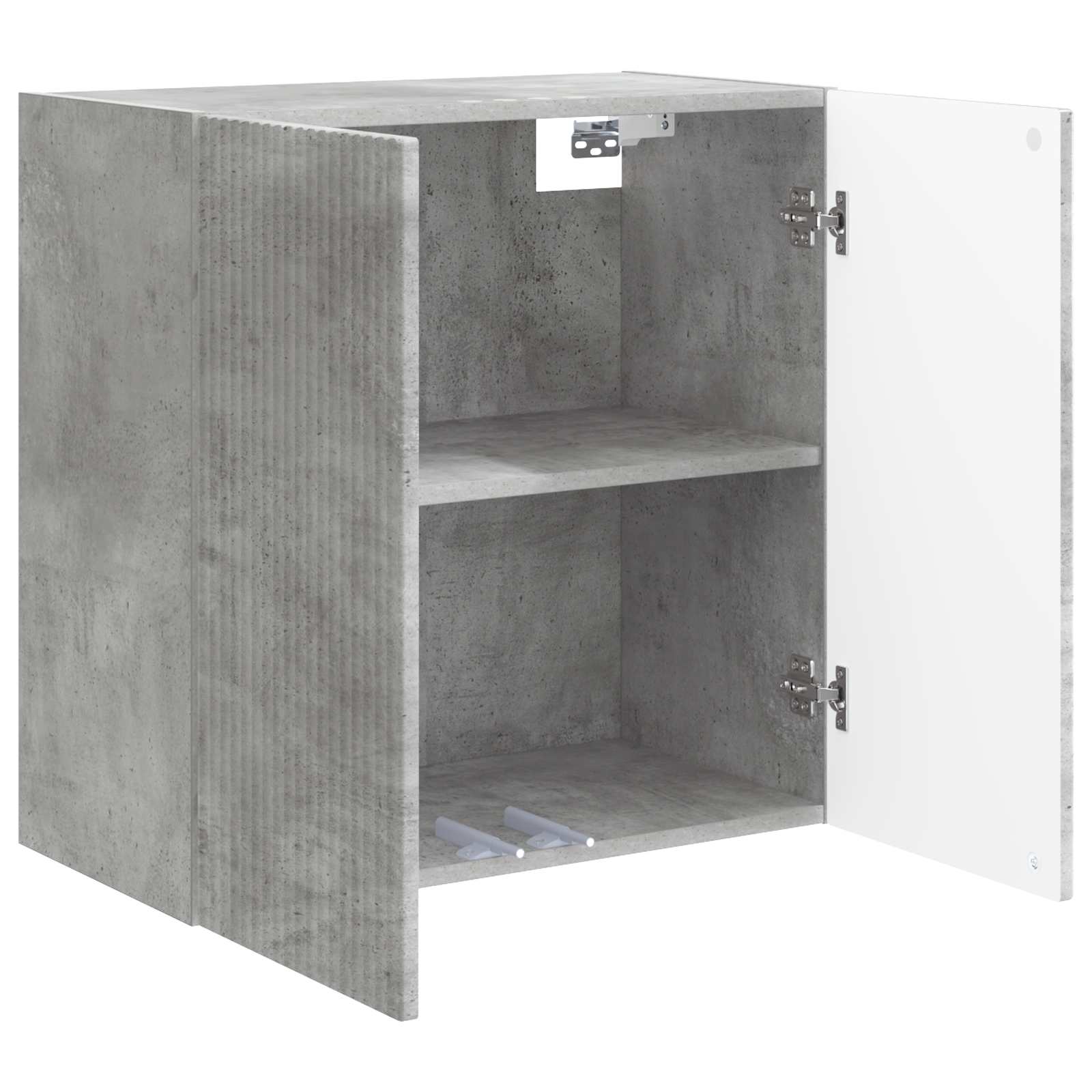 Wandschrank Betongrau 59 x 31 x 60 cm Holzwerkstoff