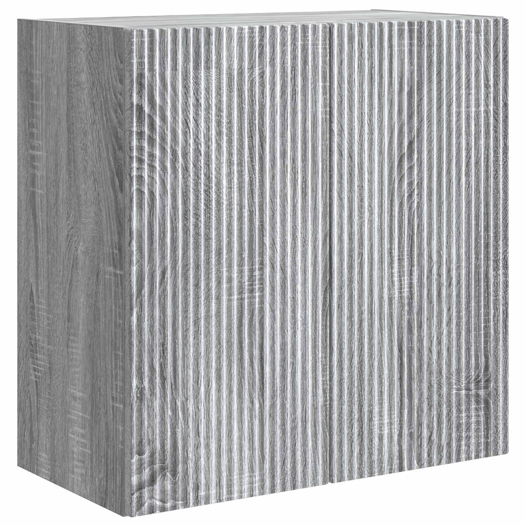 Wandschrank Grau Sonoma 59 x 31 x 60 cm Holzwerkstoff