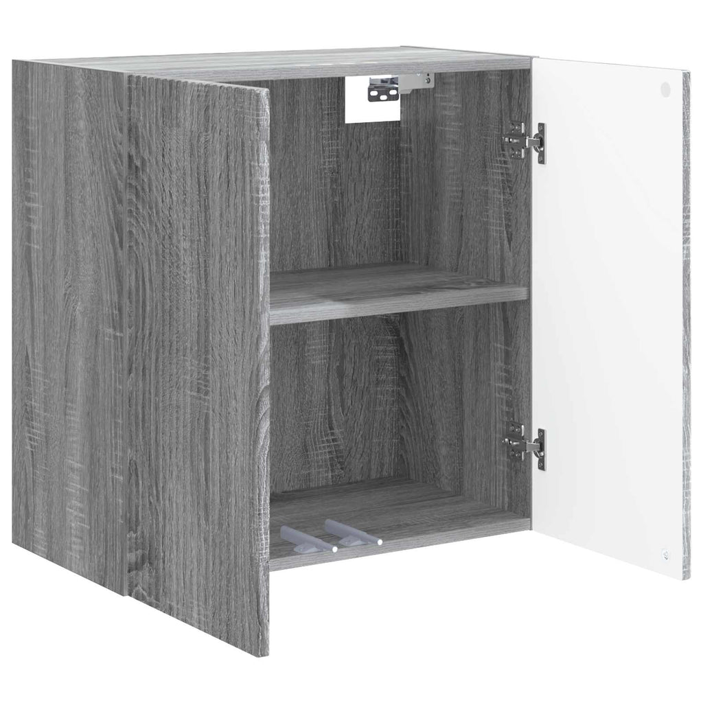 Wandschrank Grau Sonoma 59 x 31 x 60 cm Holzwerkstoff