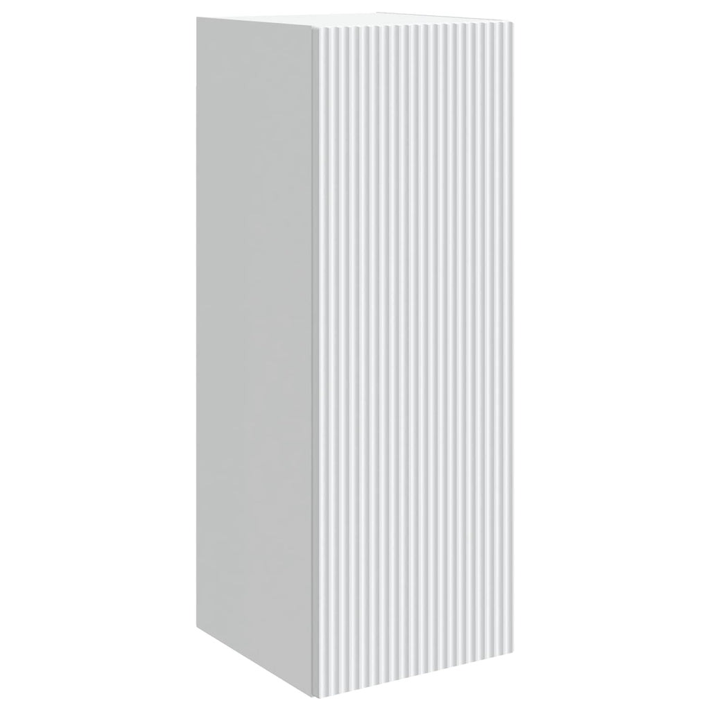 Wandschrank Weiß 33 x 34,5 x 90 cm Holzwerkstoff