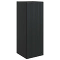 Wandschrank Schwarz 33 x 34,5 x 90 cm Holzwerkstoff