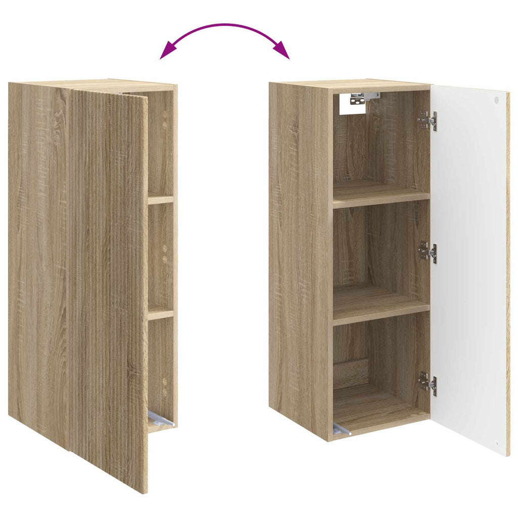 Wandschrank Sonoma-Eiche 33 x 34,5 x 90 cm Holzwerkstoff