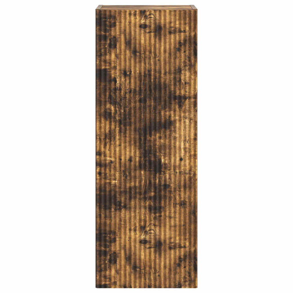 Wandschrank Geräucherte Eiche 33 x 34,5 x 90 cm Holzwerkstoff