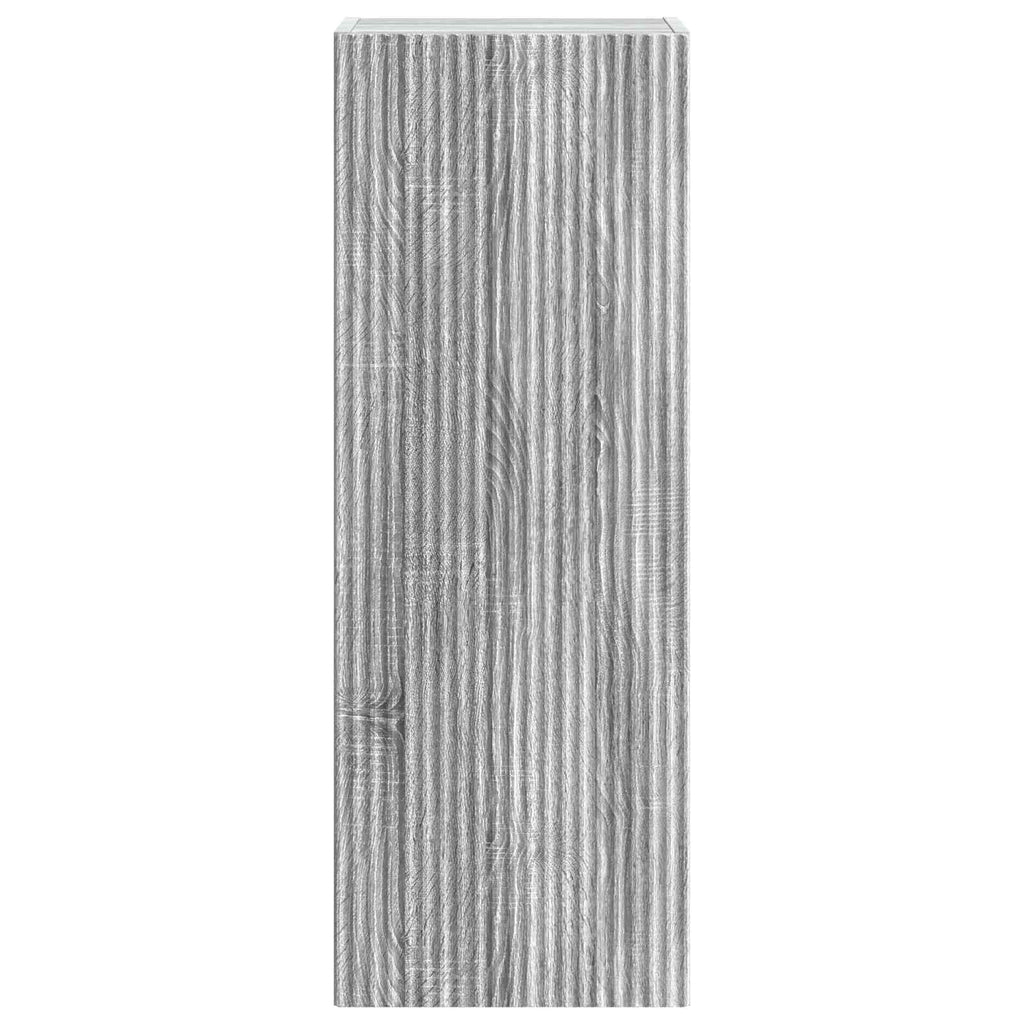 Wandschrank Grau Sonoma 33 x 34,5 x 90 cm Holzwerkstoff