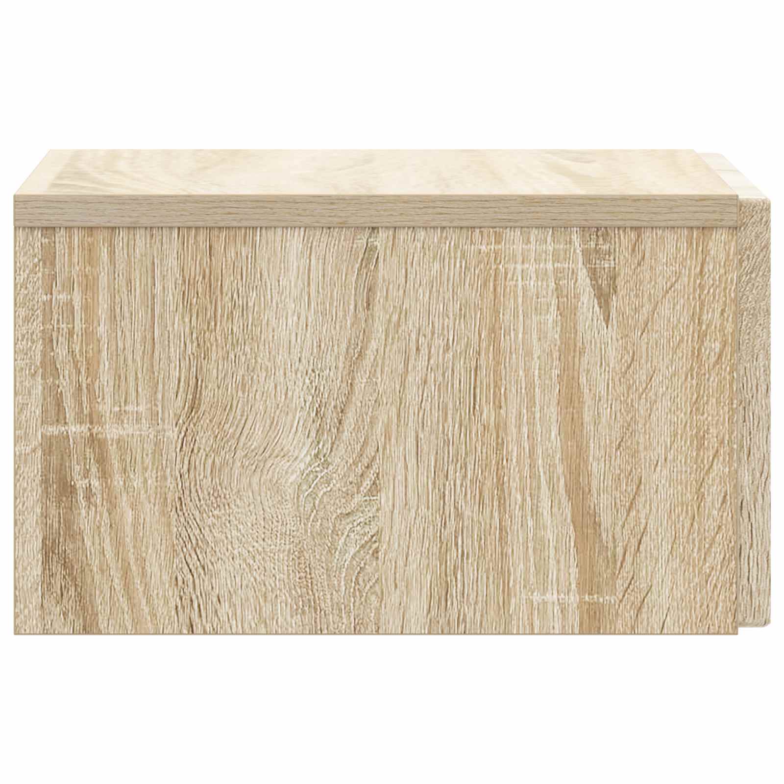 Wandmontierter Nachttisch 2 pcs Sonoma-Eiche 33 x 34,5 x 20 cm
