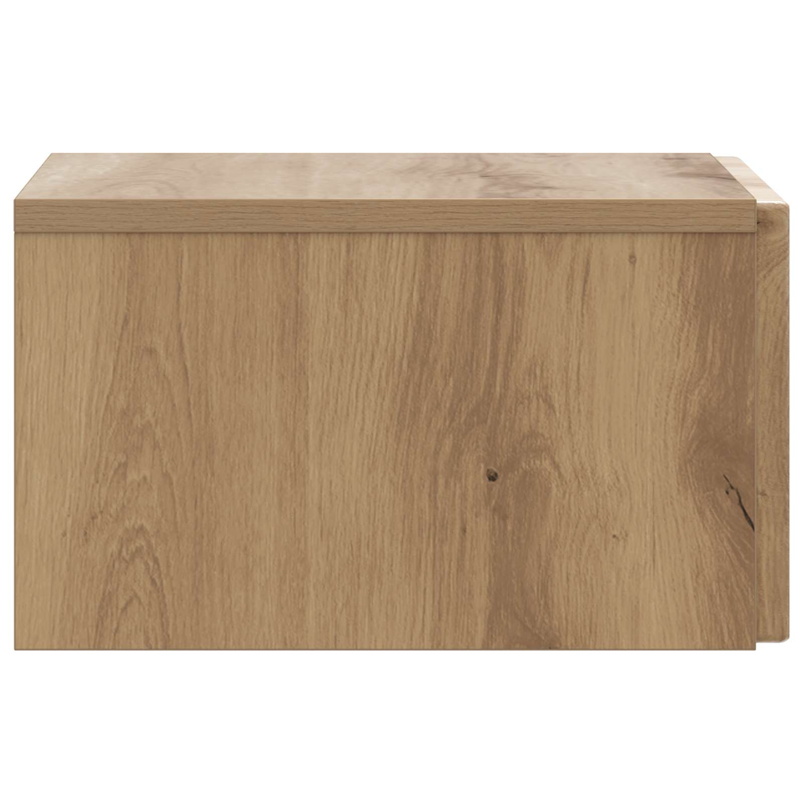 Wandmontierter Nachttisch Artisan-Eiche 33 x 34,5 x 20 cm