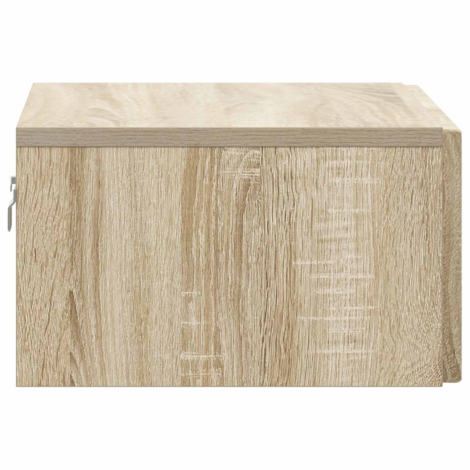 Wandmontierter Nachttisch 2 pcs Sonoma-Eiche 49 x 34,5 x 20 cm
