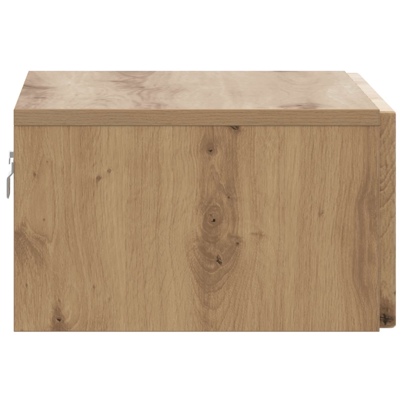 Wandmontierter Nachttisch Artisan-Eiche 49 x 34,5 x 20 cm