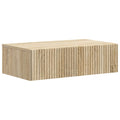Wandmontierter Beistelltisch Sonoma-Eiche 59 x 34,5 x 17 cm