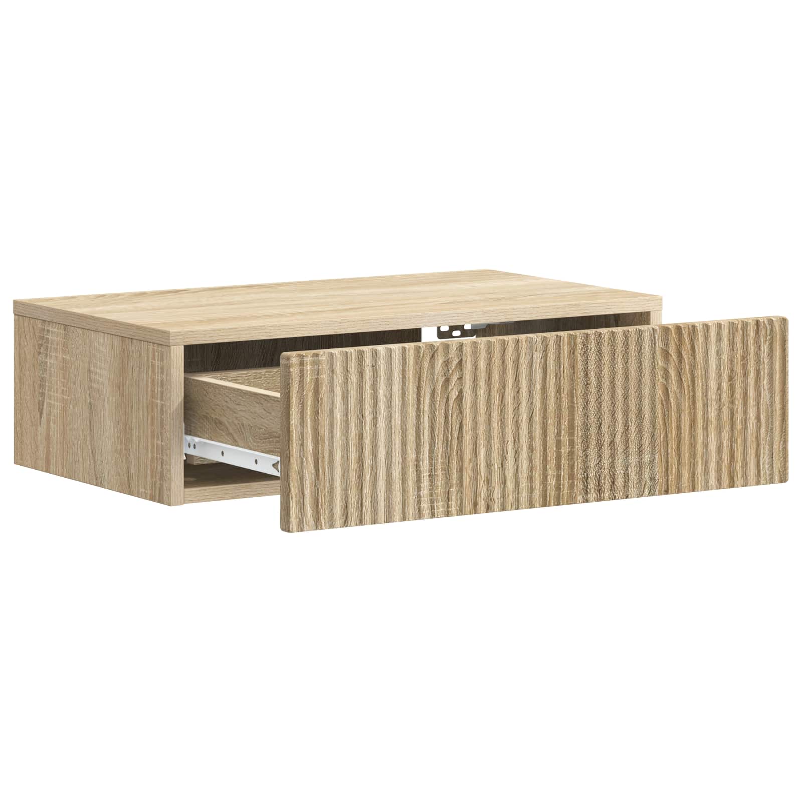 Wandmontierter Beistelltisch Sonoma-Eiche 59 x 34,5 x 17 cm