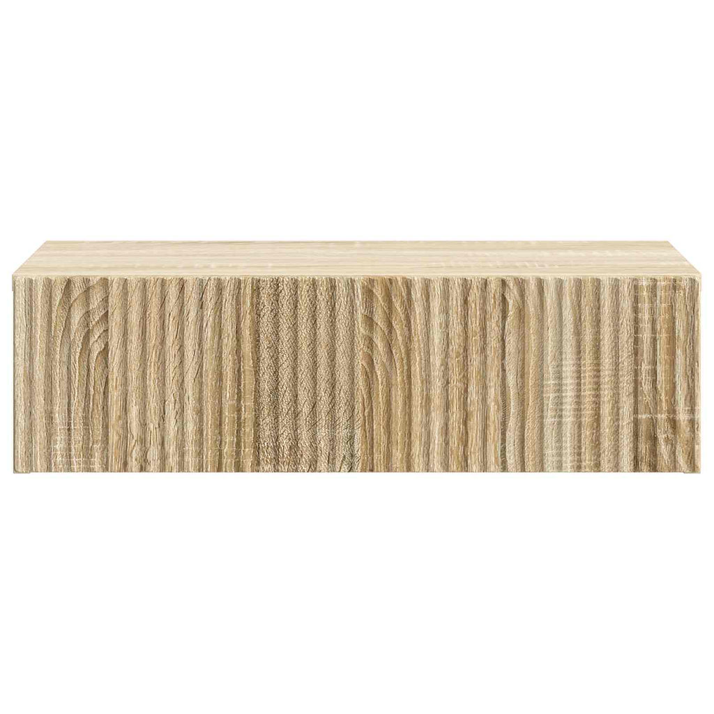 Wandmontierter Beistelltisch Sonoma-Eiche 59 x 34,5 x 17 cm