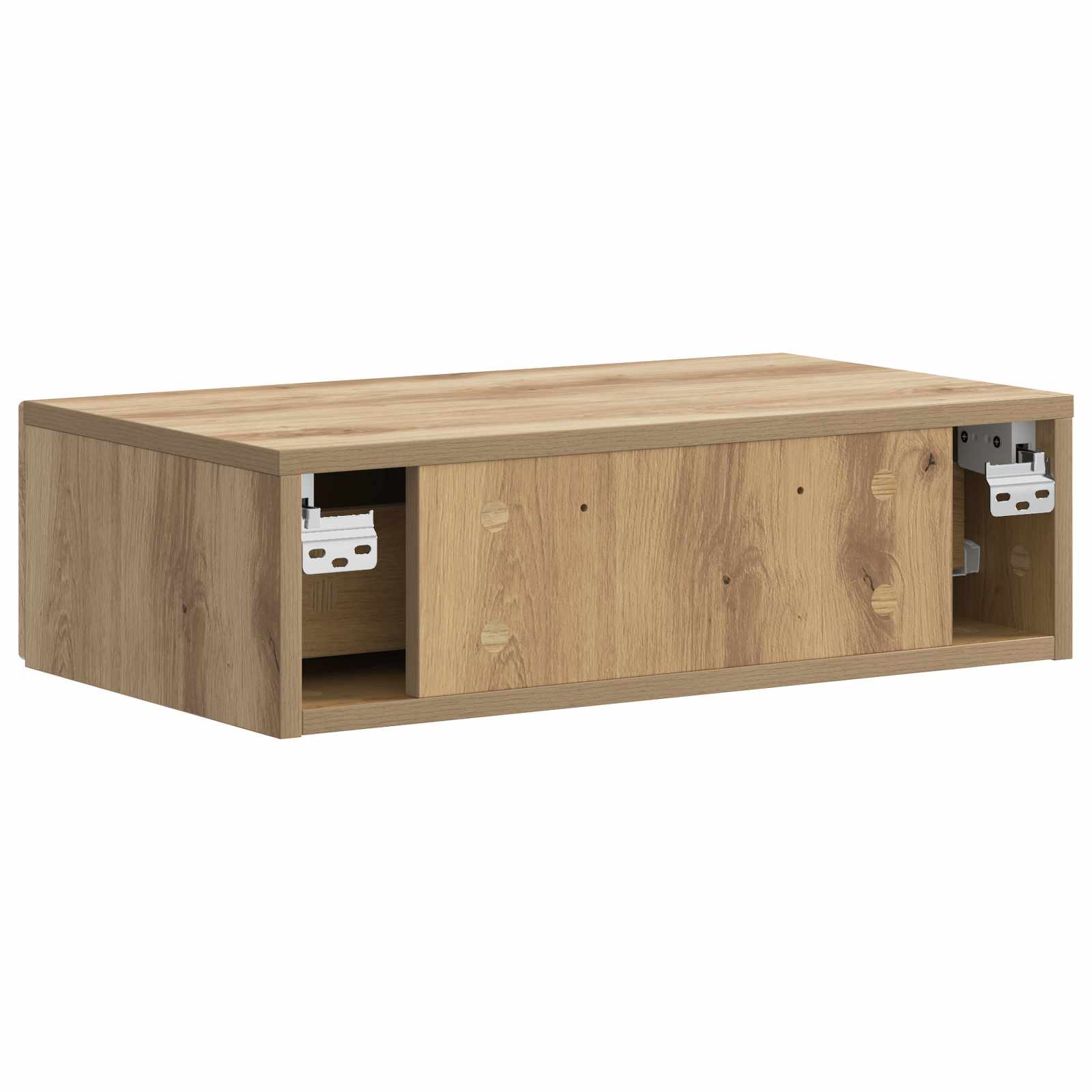 Wandmontierter Beistelltisch Artisan-Eiche 59 x 34,5 x 17 cm