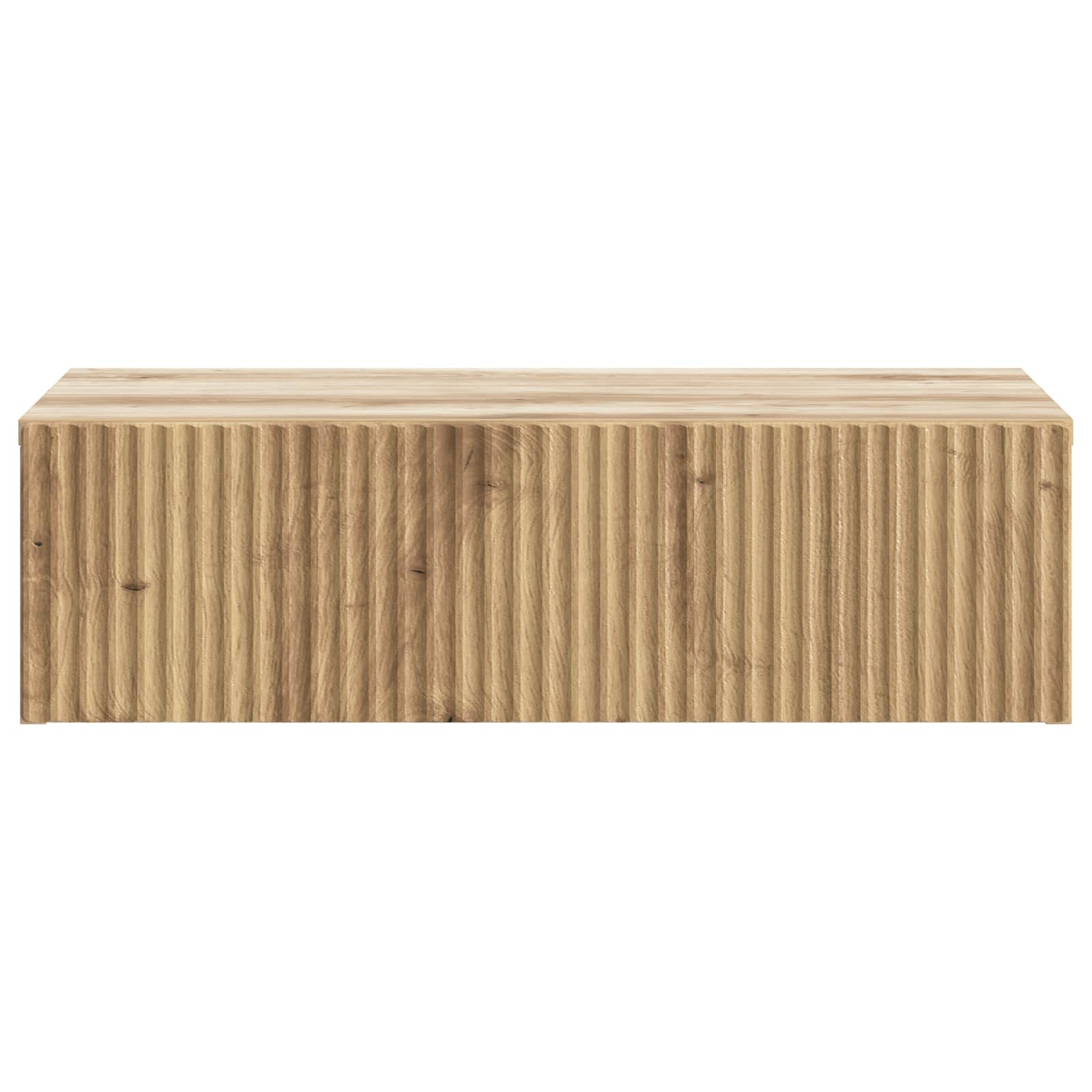 Wandmontierter Beistelltisch Artisan-Eiche 59 x 34,5 x 17 cm