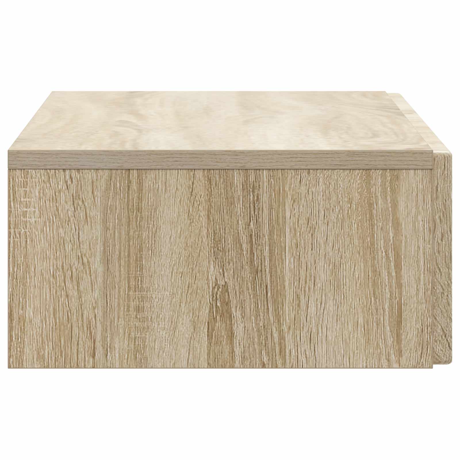Wandmontierter Beistelltisch Sonoma-Eiche 87,5 x 34,5 x 17 cm