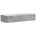 Wandmontierter Beistelltisch Betongrau 87,5 x 34,5 x 17 cm