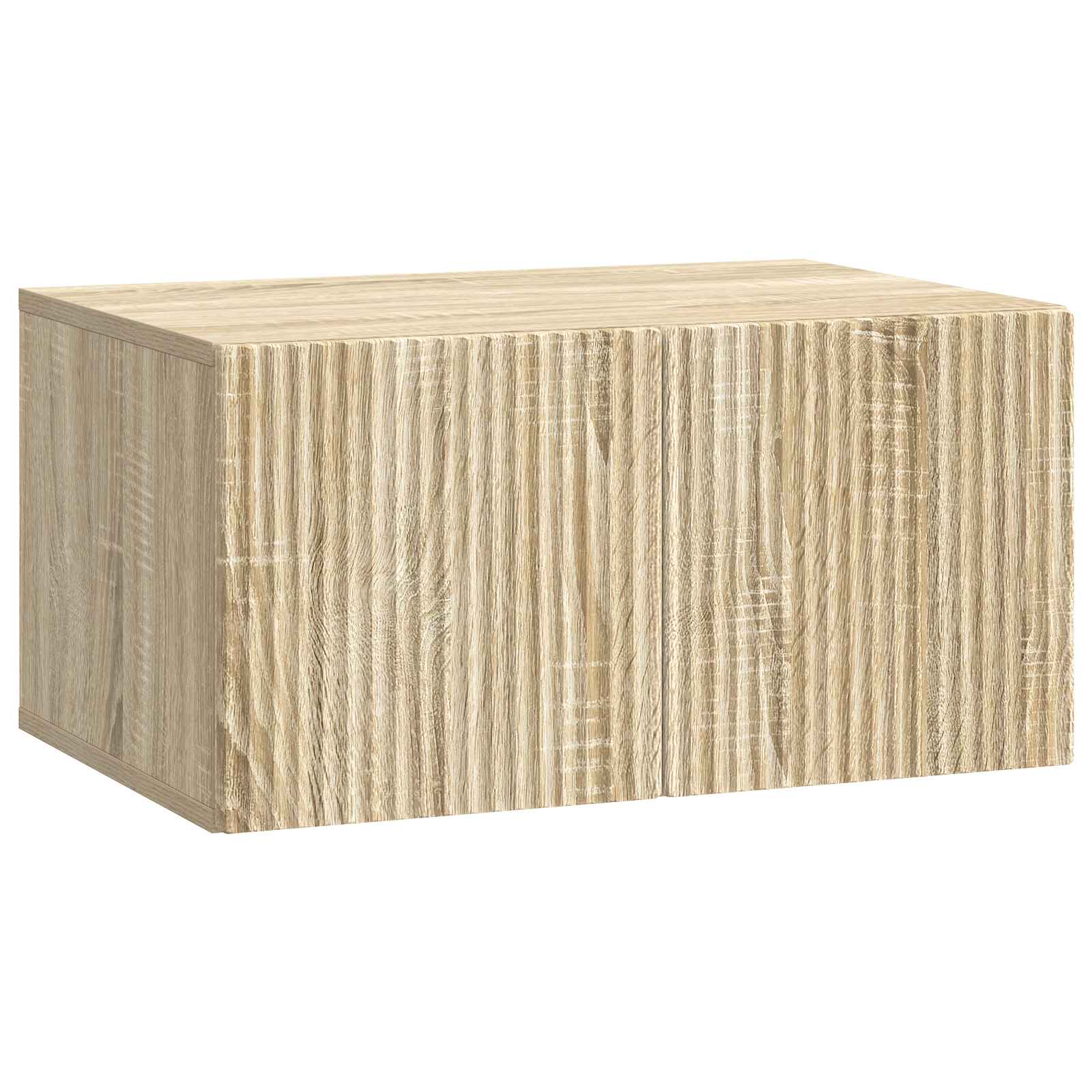 Wandmontierter TV-Schrank Sonoma-Eiche 59,5 x 41 x 30 cm