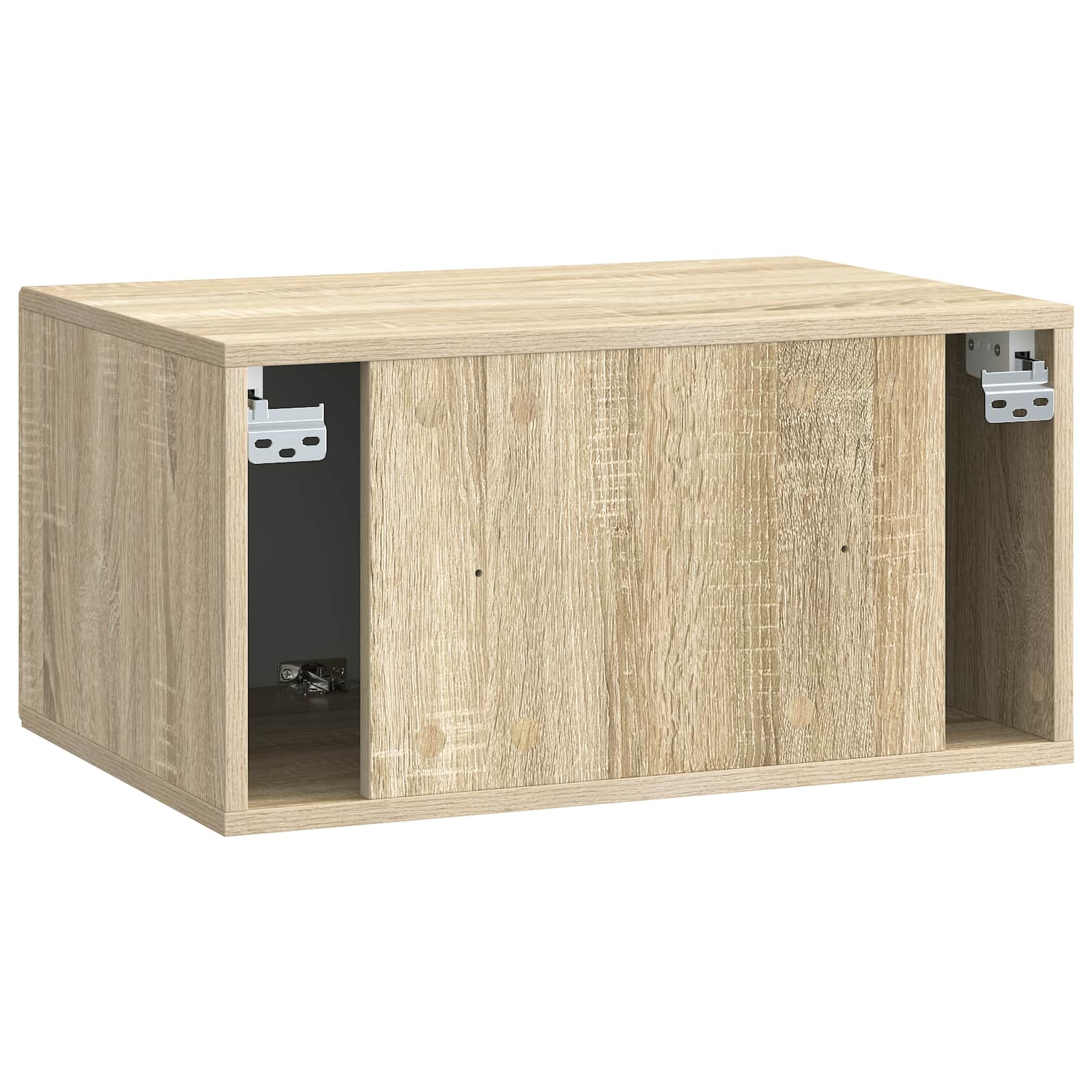 Wandmontierter TV-Schrank Sonoma-Eiche 59,5 x 41 x 30 cm