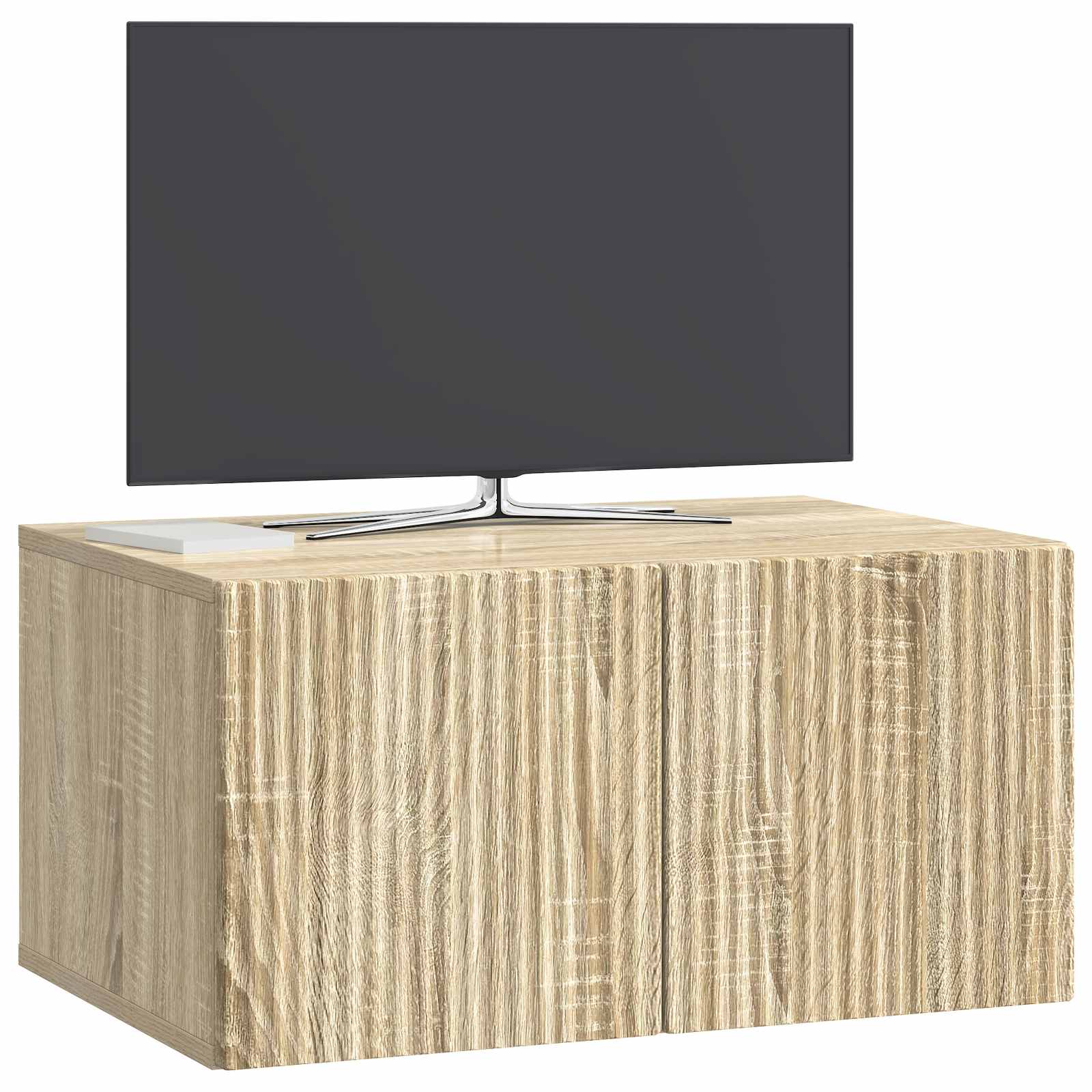 Wandmontierter TV-Schrank Sonoma-Eiche 59,5 x 41 x 30 cm
