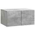 Wandmontierter TV-Schrank Betongrau 59,5 x 41 x 30 cm