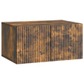 Wandmontierter TV-Schrank Geräucherte Eiche 59,5 x 41 x 30 cm